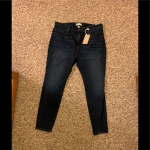 34P madewell skinny jeans